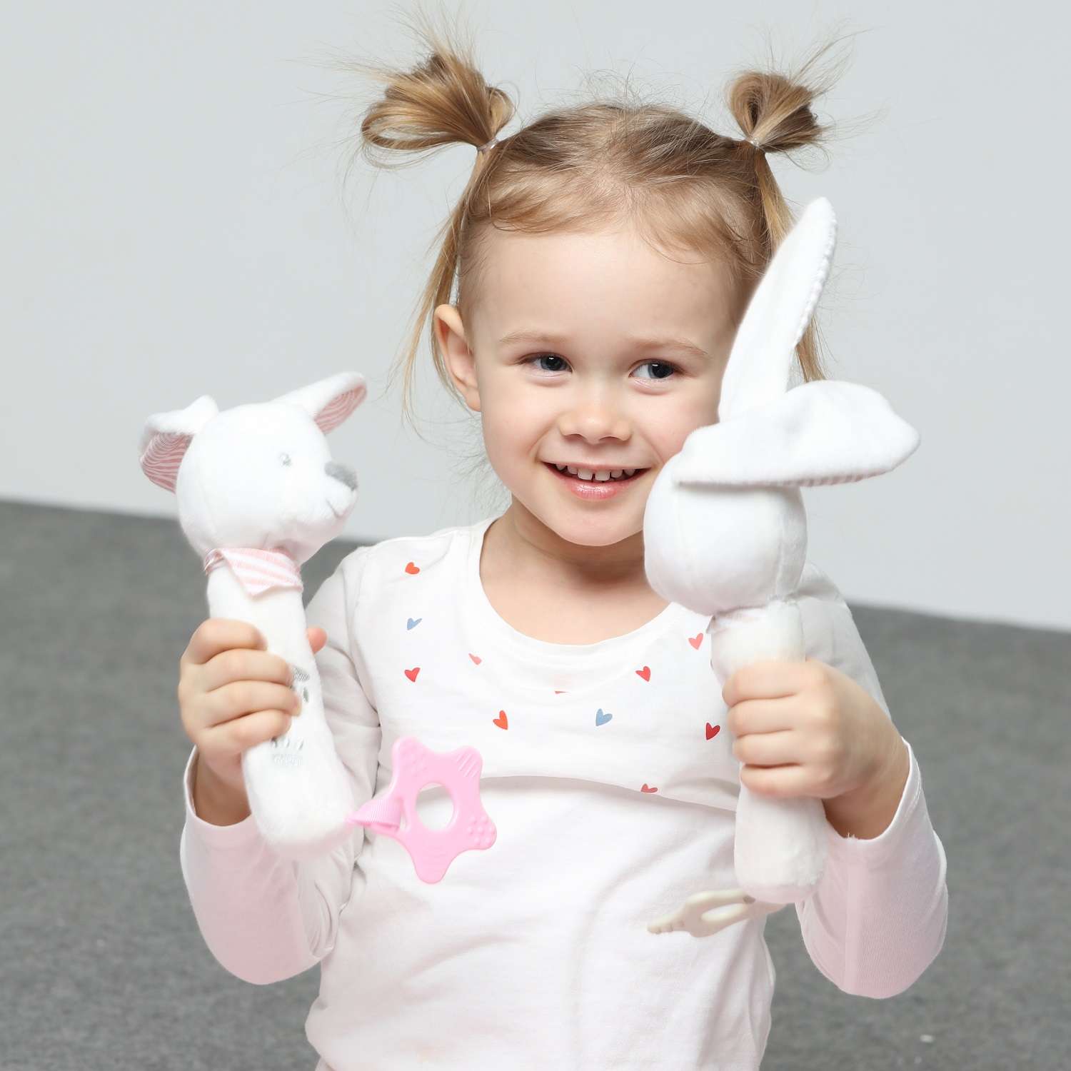 Игрушка-пищалка Uviton Baby bunny Арт.0202Голубой - фото 19