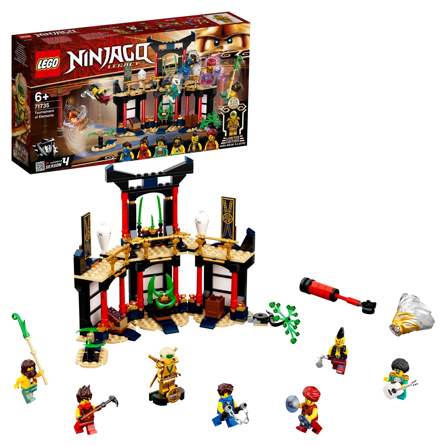 Конструктор LEGO Ninjago Турнир стихий 71735 - фото 1