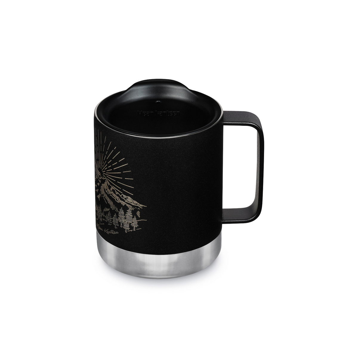 Термокружка Klean Kanteen Camp Mug 12oz Mountain Black 355 мл - фото 1