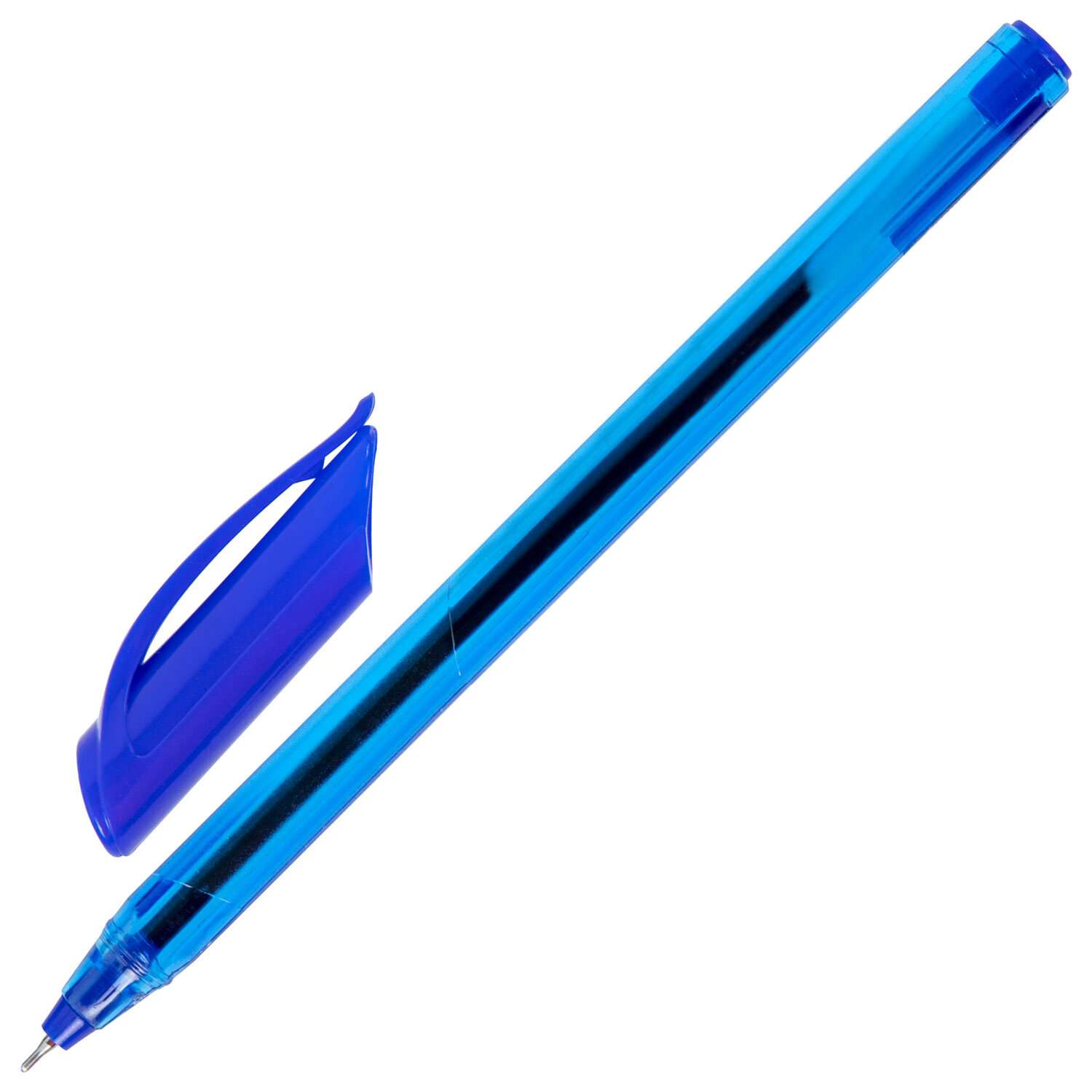 Ручки гелевые Brauberg цветные набор 6 цветов трехгранные - фото 6