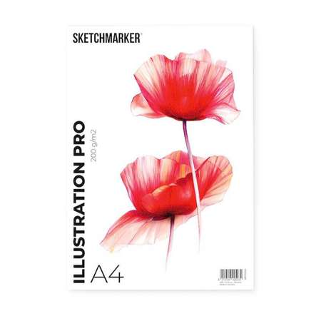 Альбом-склейка SKETCHMARKER ILLUSTRATION PRO PAD A4 30 листов