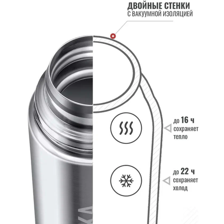 Термос RELAXIKA 101 0.35л стальной