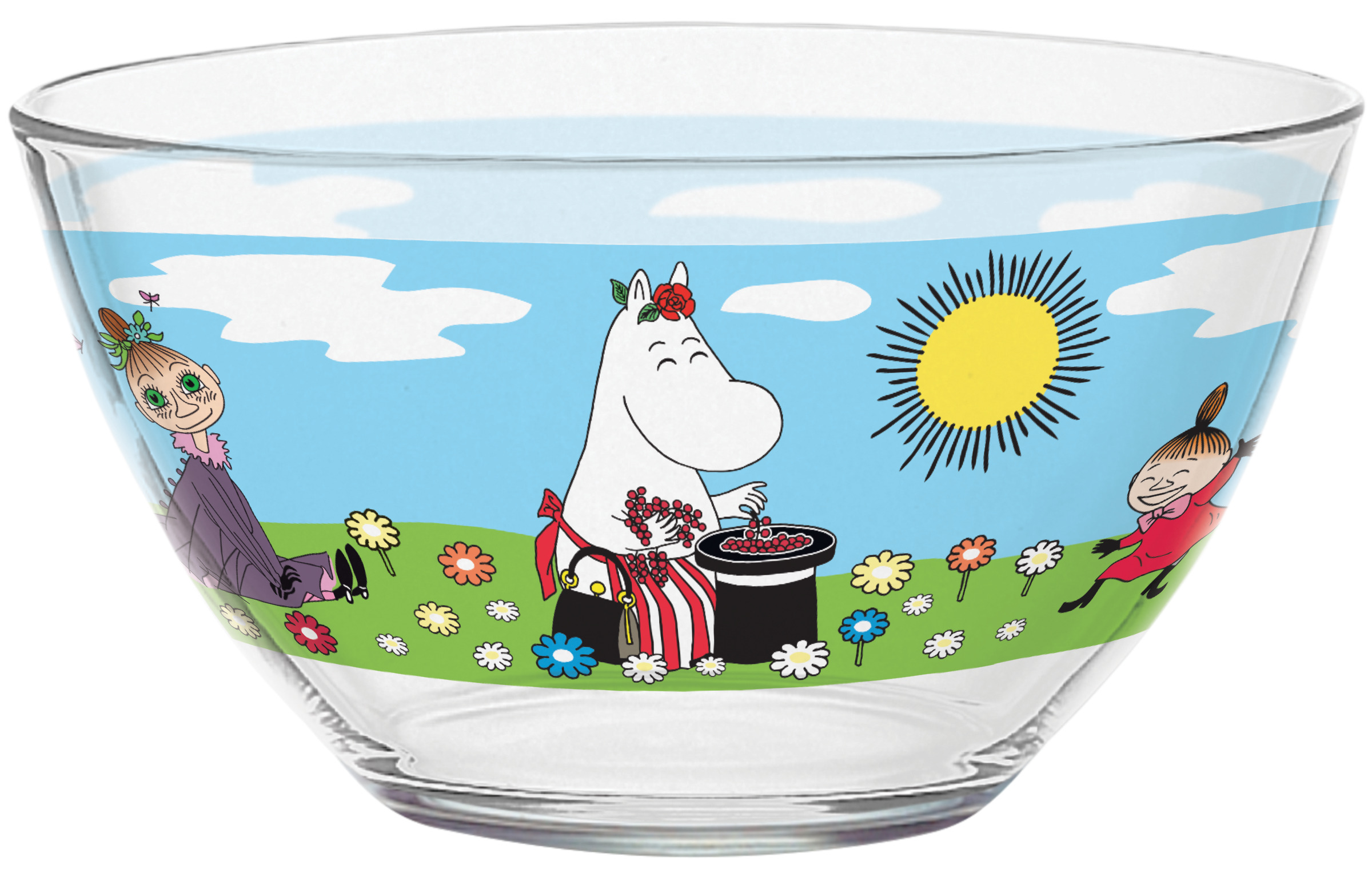 Салатник стекло PRIORITY Moomin Муми тролли - фото 1