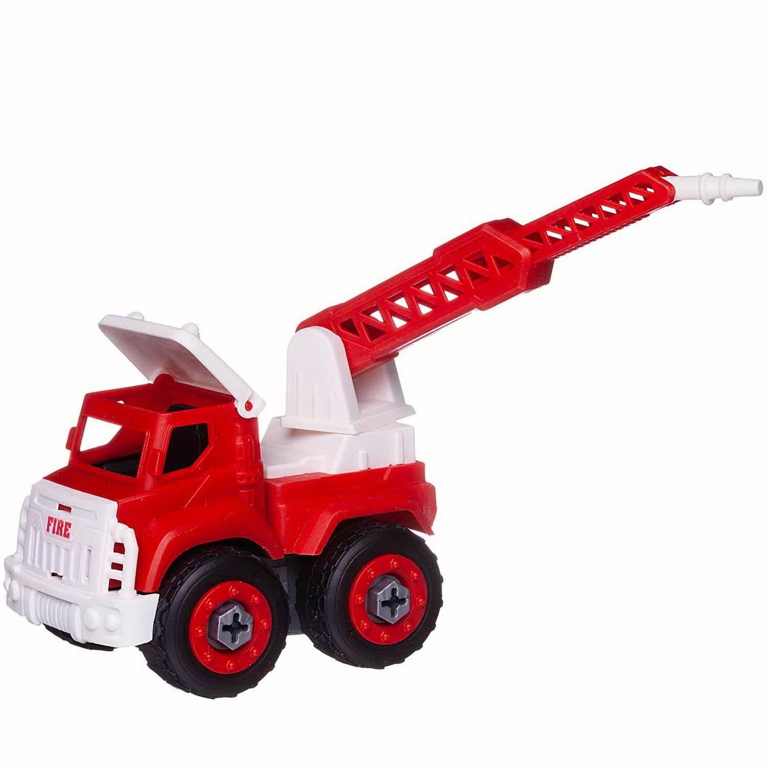 Пожарная машина Abtoys конструктор без механизмов C-00432 - фото 5