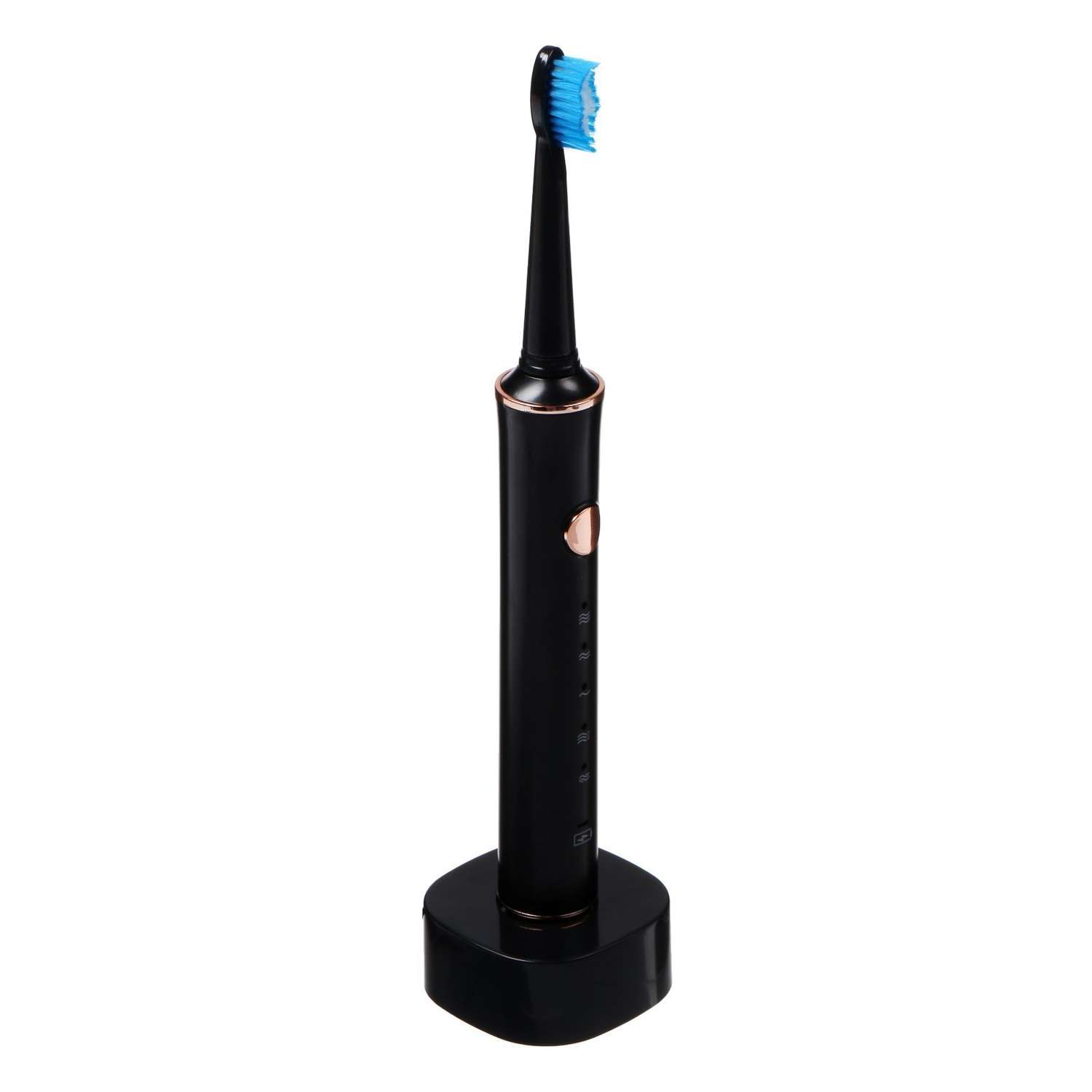 Электрическая зубная щётка Luazon Home LP002 вибрационная 4 насадки АКБ - фото 4