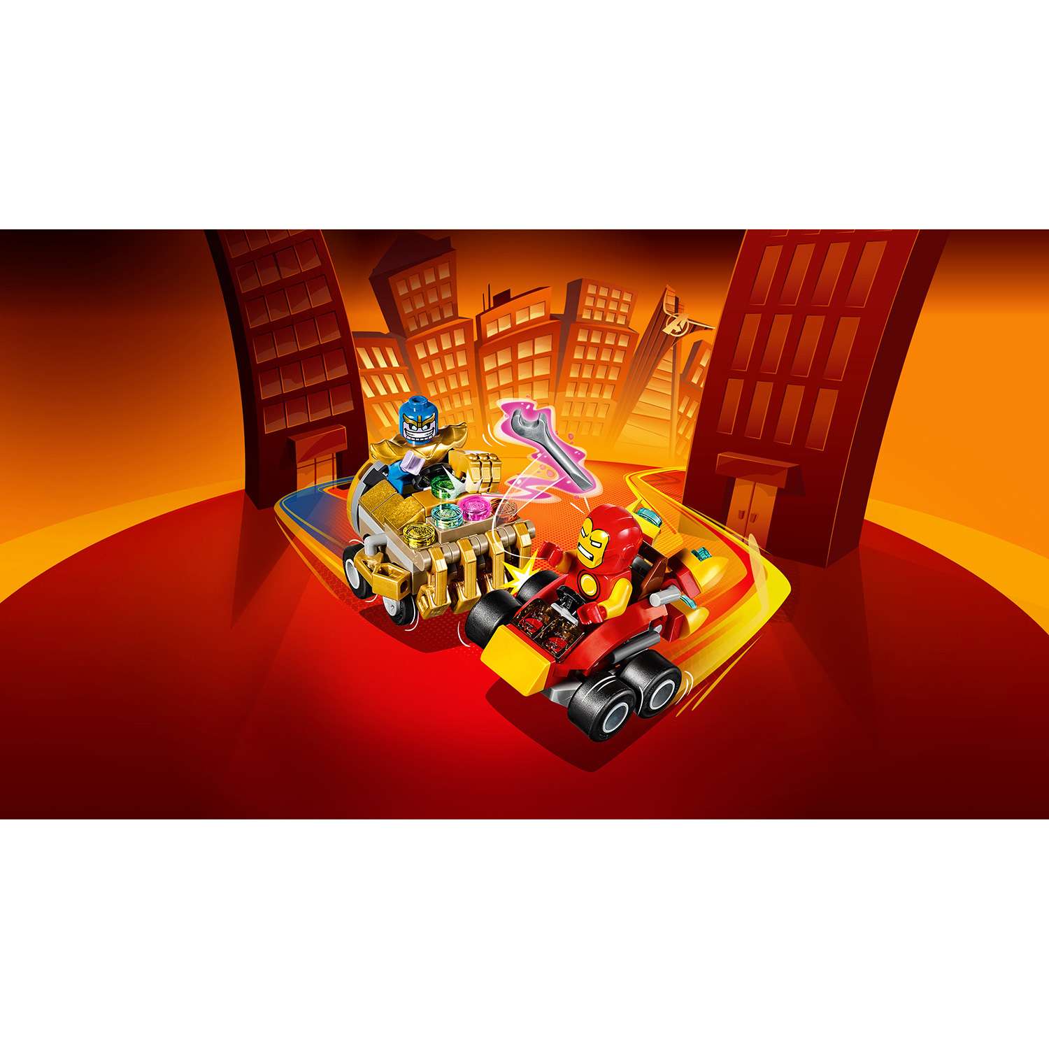 Конструктор LEGO Super Heroes Mighty Micros: Железный человек против Таноса (76072) - фото 4