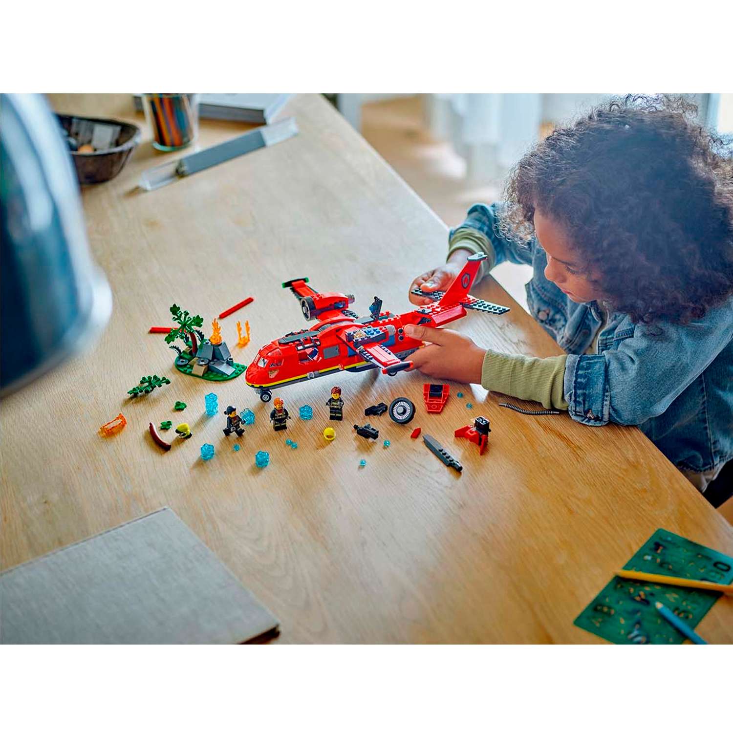 Конструктор детский LEGO City Пожарно-спасательный самолет 60413 - фото 12