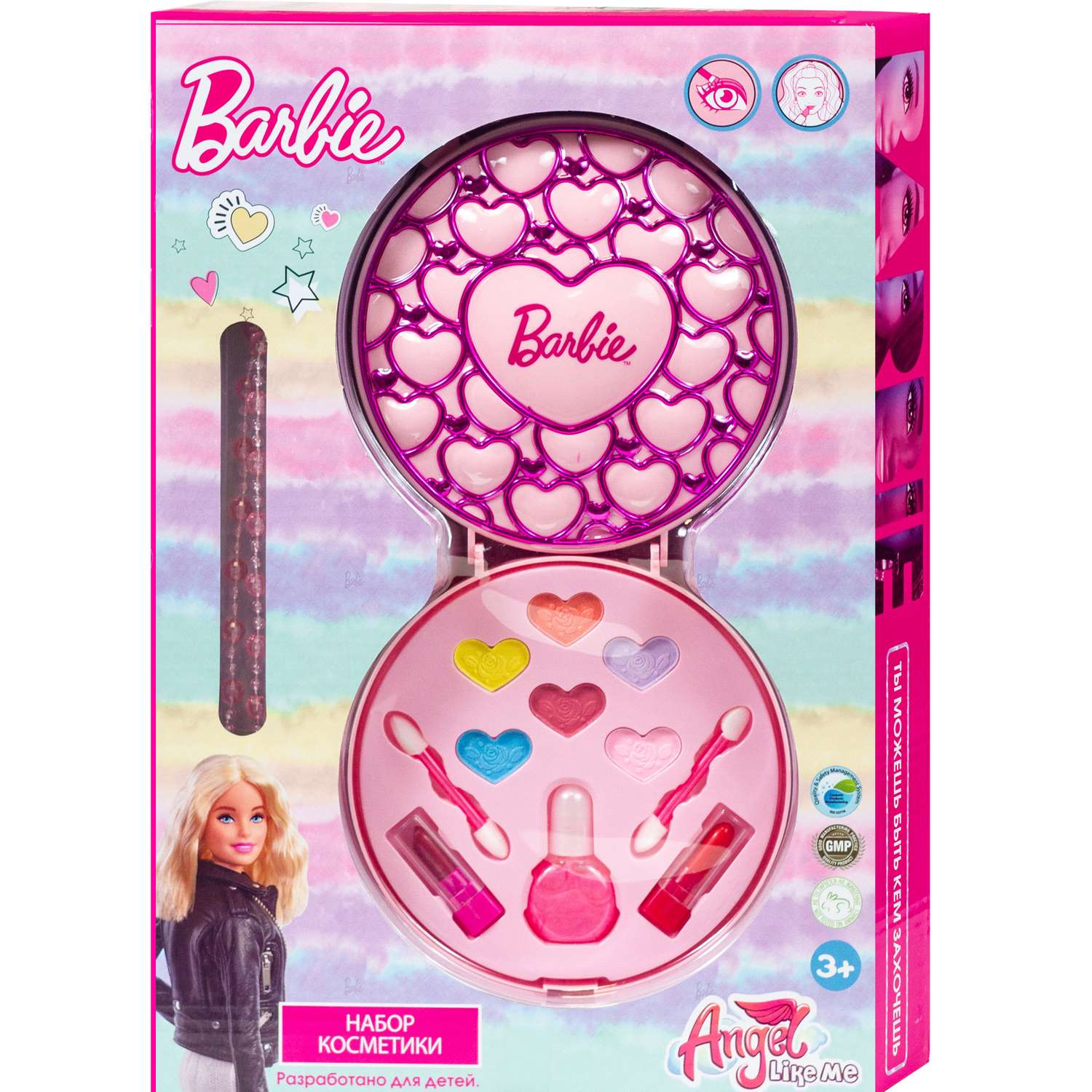 Набор детской косметики Barbie для девочек Сумочка - фото 2