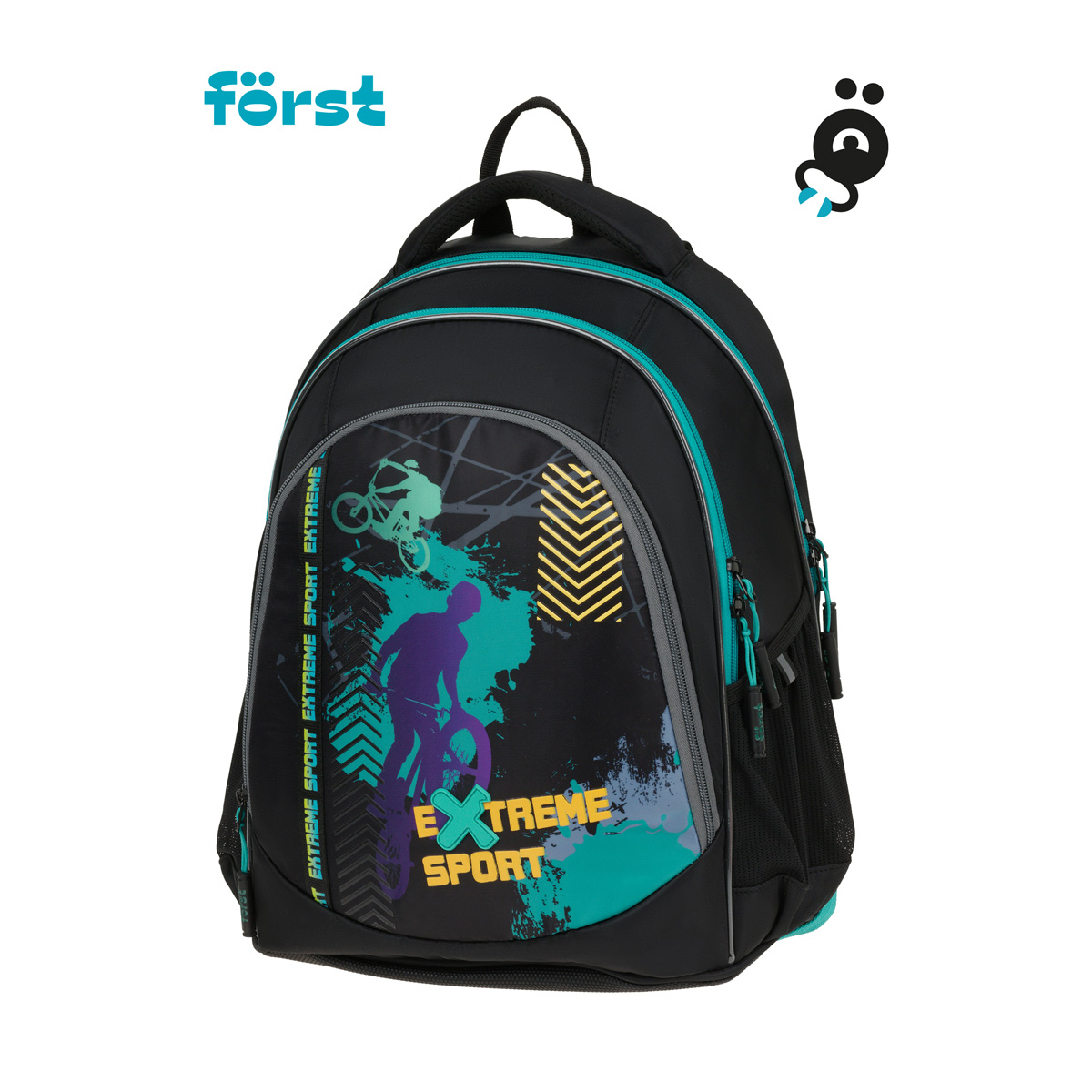 Рюкзак Forst F-Junior Extreme sport 38*29*18см 3 отделения 2 кармана эргономичная спинка - фото 2