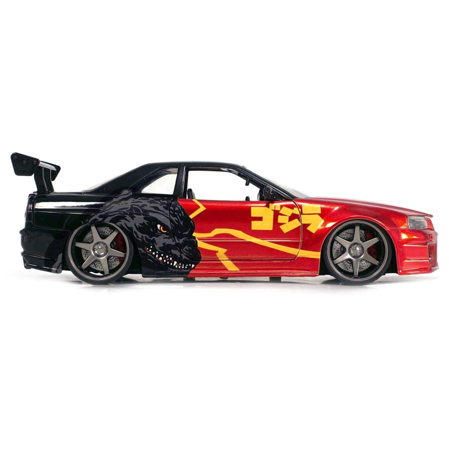 Автомобиль Jada Nissan GTR Godzilla 1:24 ТоуR266 - фото 3