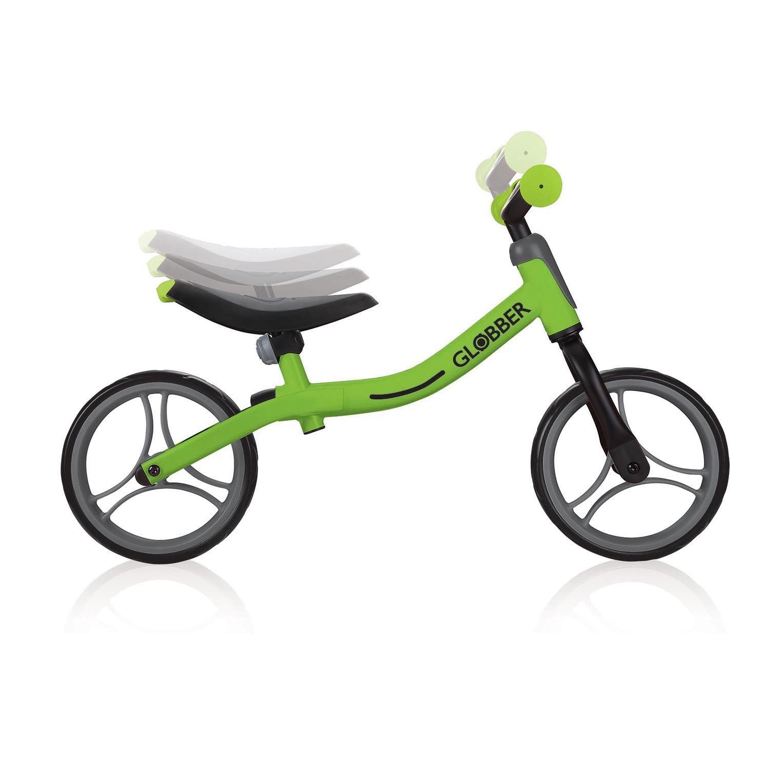 Беговел Globber Go Bike Зеленый 610-106 - фото 3