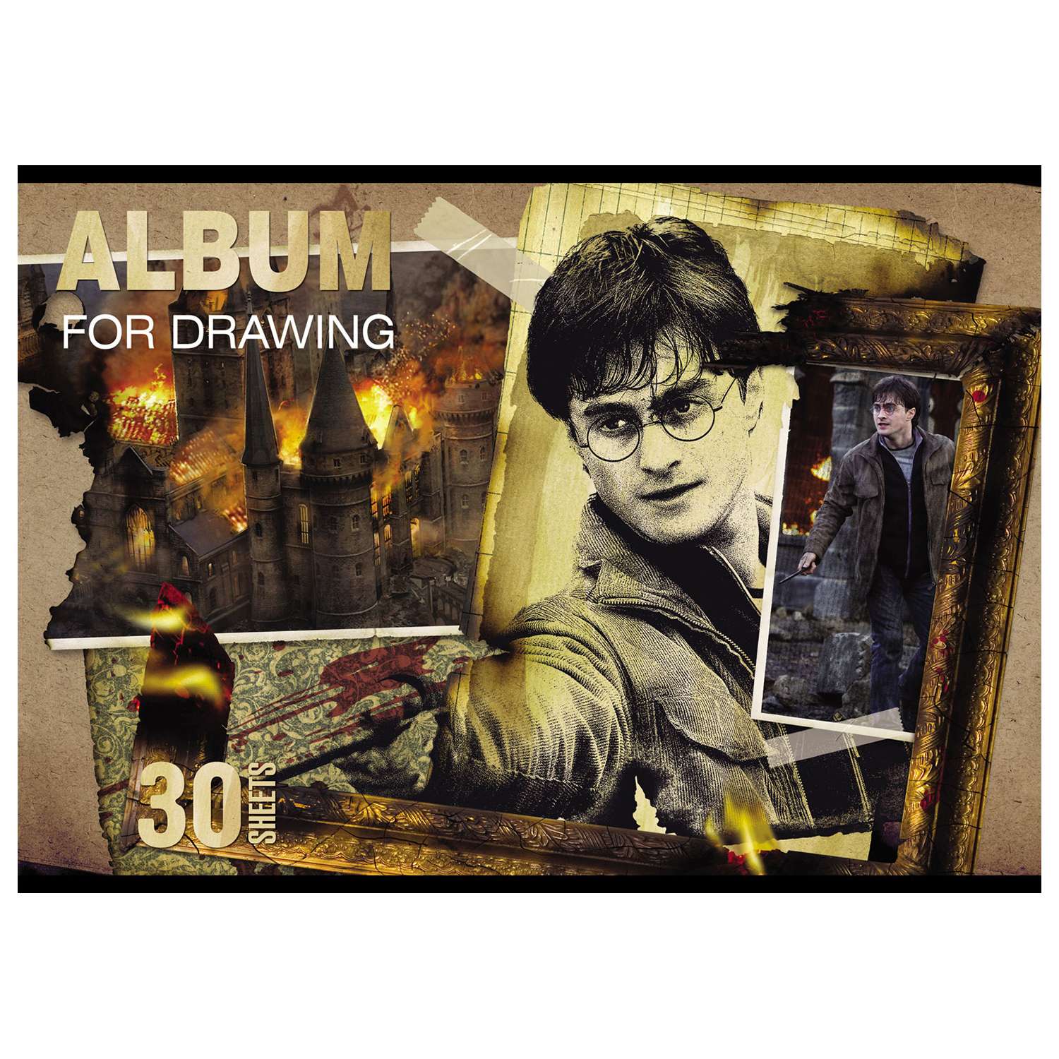 Альбом для рисования Hatber Гарри Поттер А4 30л в ассортименте 062243 - фото 4