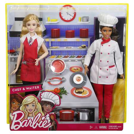 Набор Barbie Повар и официантка FCP66