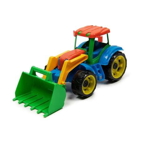 Трактор  Karolina toys Трудяга с ковшом
