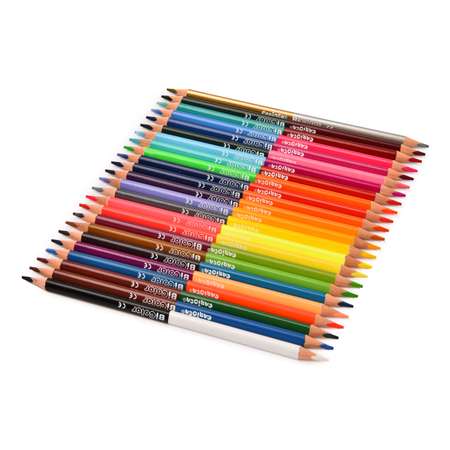 Карандаши цветные CARIOCA Bi-color двусторонние 48цветов 24шт 43031