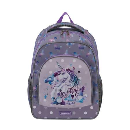 Рюкзак школьный ERICH KRAUSE ErgoLine 15L Dream Unicorn