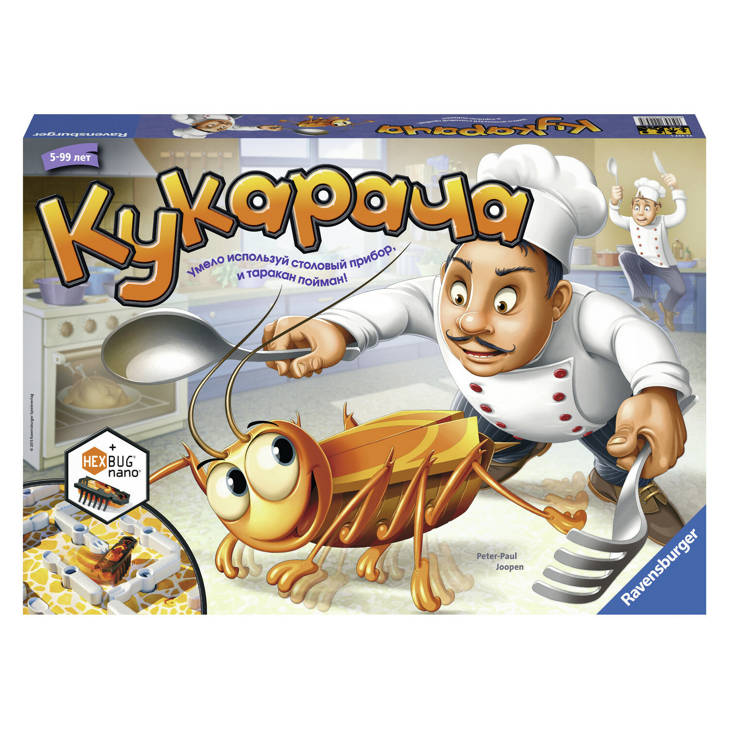 Игра настольная Ravensburger Кукарача 22257 купить по цене 1499 ₽ в  интернет-магазине Детский мир