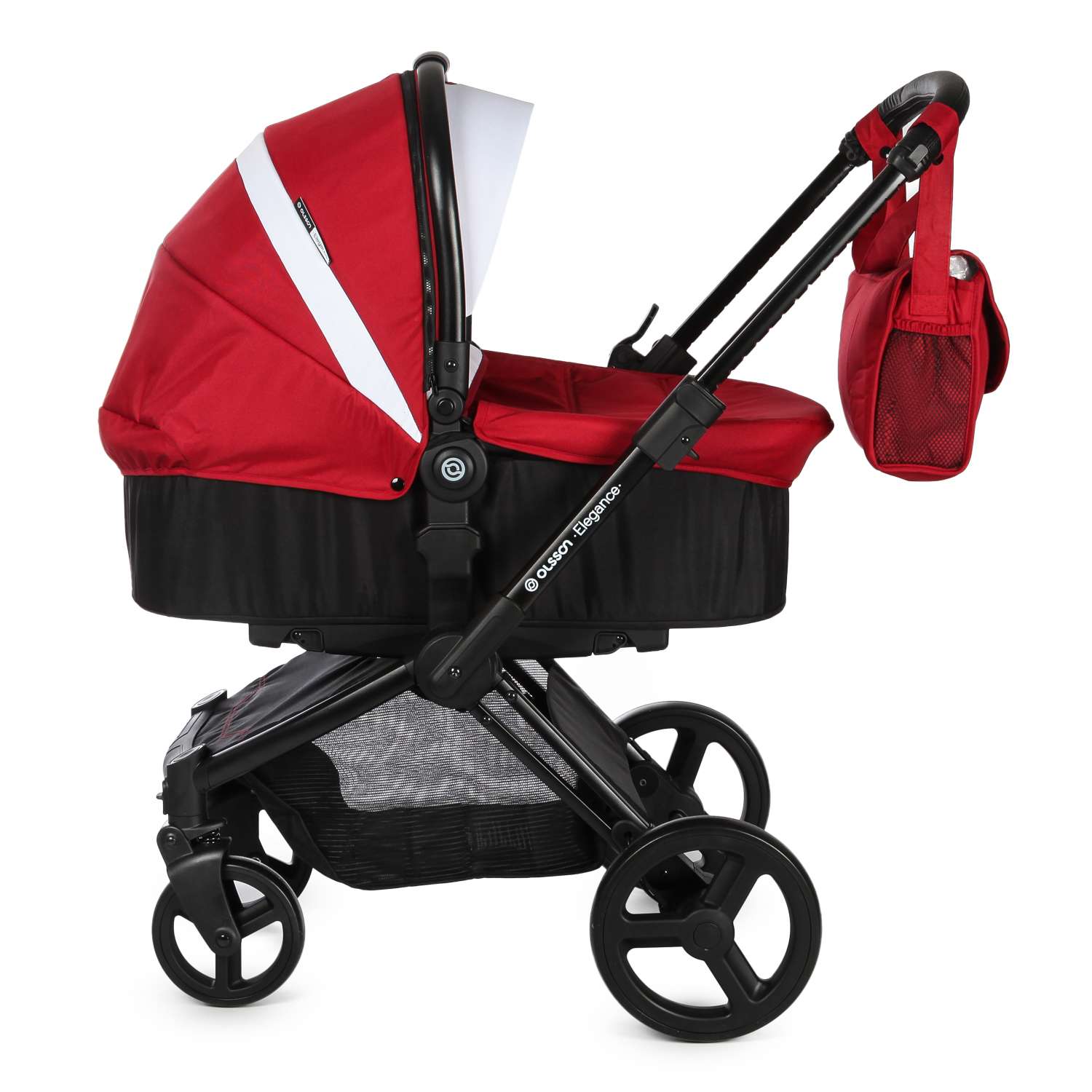 Коляска 2в1 Olsson Elegance Red B818 - фото 5