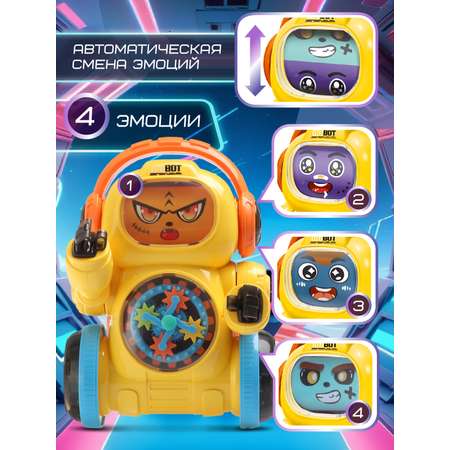 Фигурка AUTODRIVE Робот интерактивный Эмодзи
