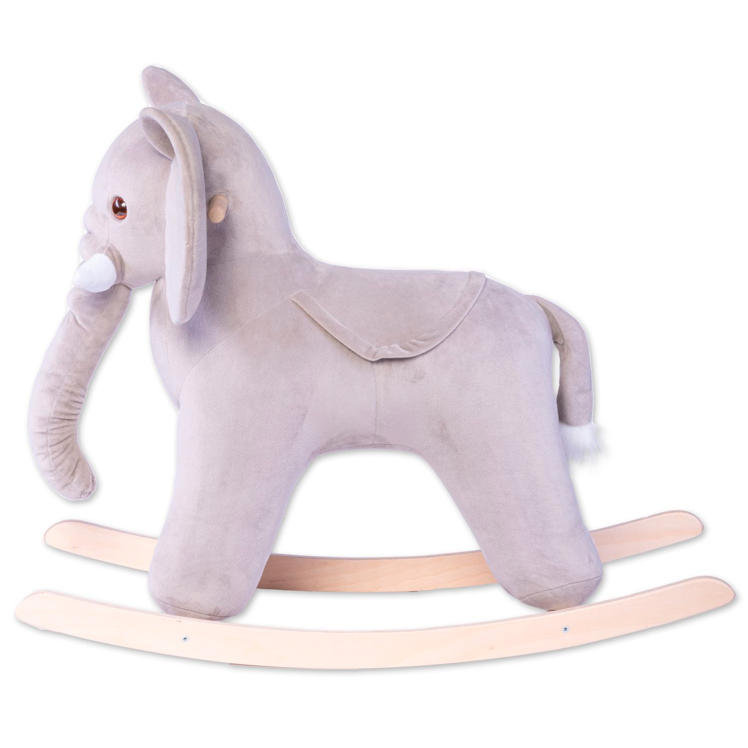 Качалка Нижегородская игрушка Слон серый - фото 2