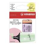 Текстовыделитель STABILO Boss Mini Pastellove Edition 3 пастельных цвета 07/03-47