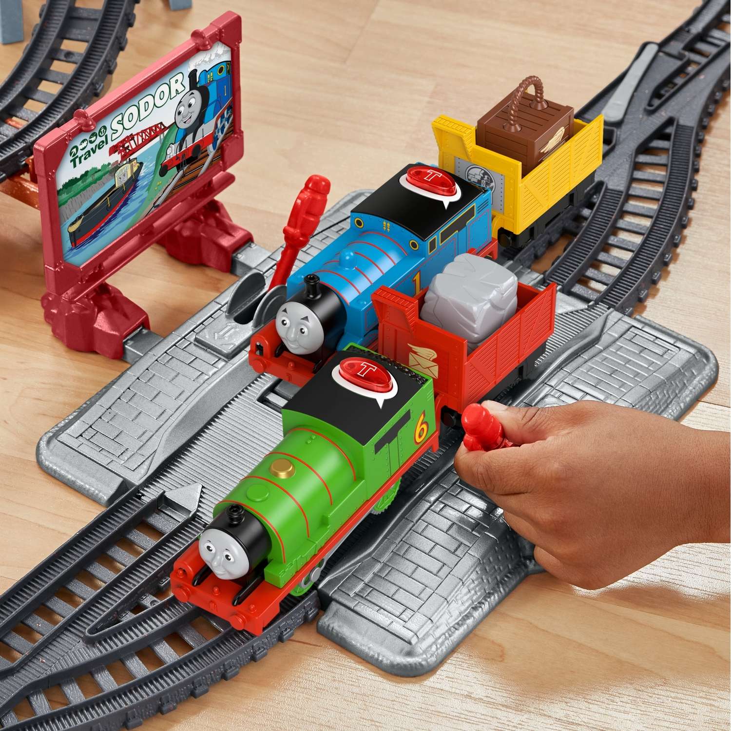 Мастер трек. Игровой набор Thomas&friends Trackmaster. Thomas Trackmaster Содор. Набор игровой Thomas & friends Кнэпфордcкая станция ghk74. Томас на острове Содор железная дорога.