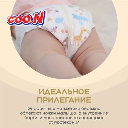 Подгузники Goon Soft 3/M 7-12кг 64шт