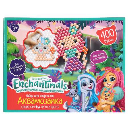 Аквамозаика МультиАРТ Enchantimals 400 бусин 315217