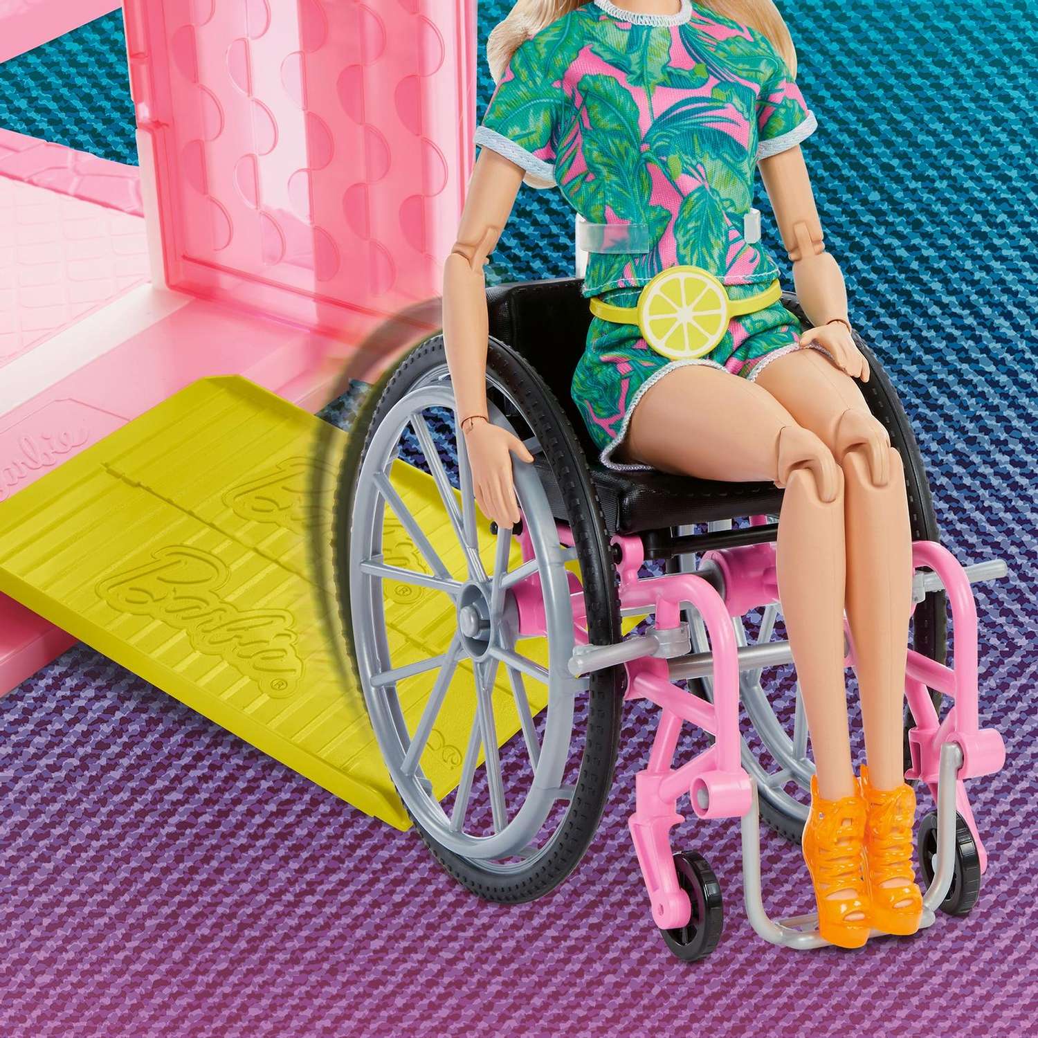 Кукла Barbie Игра с модой в инвалидном кресле GRB93 GRB93 - фото 10