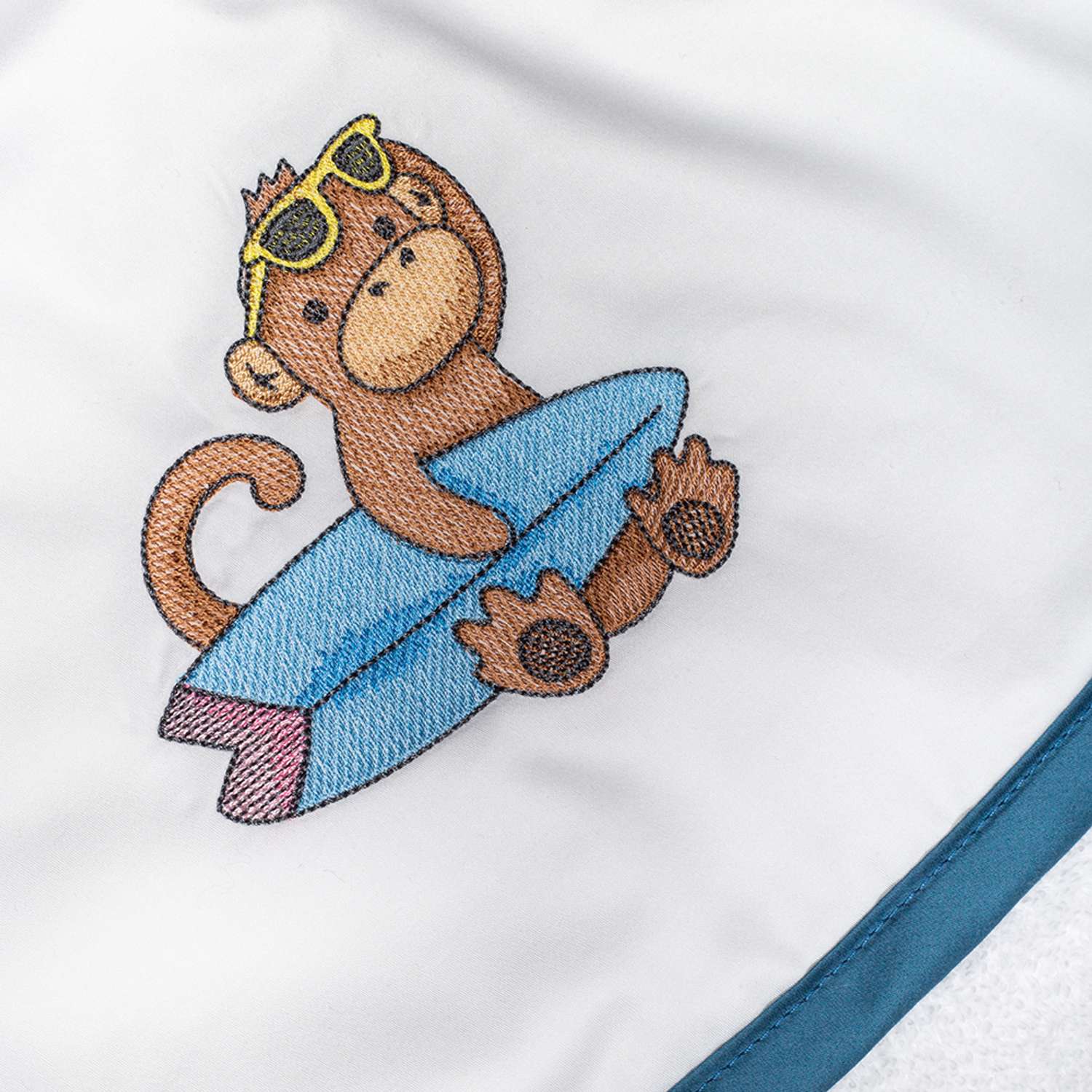 Уголок детский махровый BELLEHOME collection Бланка Surfer Monkey 90х90 - фото 7