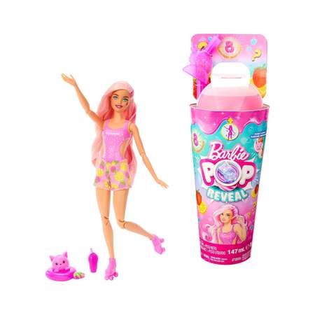 Игровой набор с куклой Barbie Pop Reveal Сочные фрукты HNW41