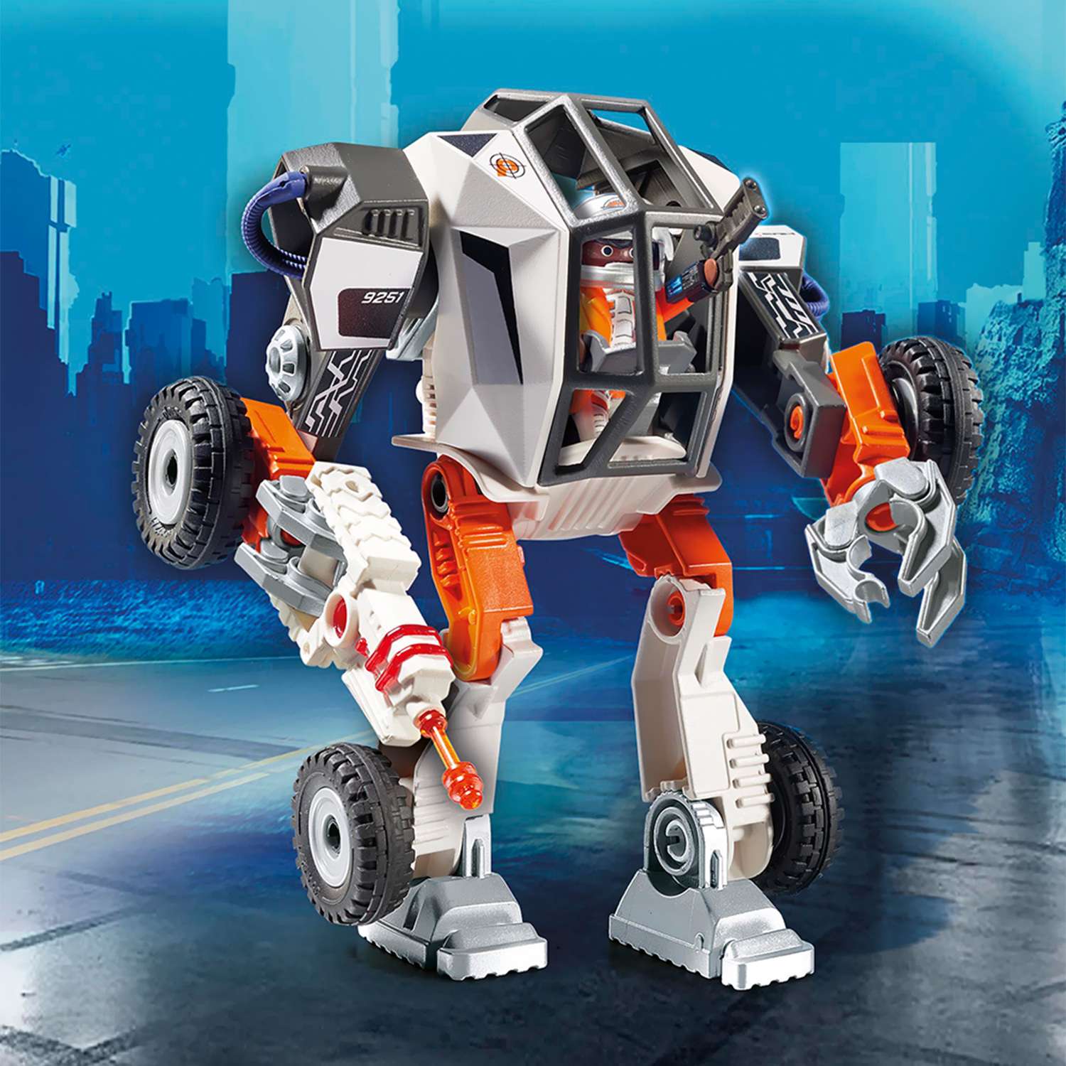 Конструктор Playmobil Робот агента 9251pm - фото 3