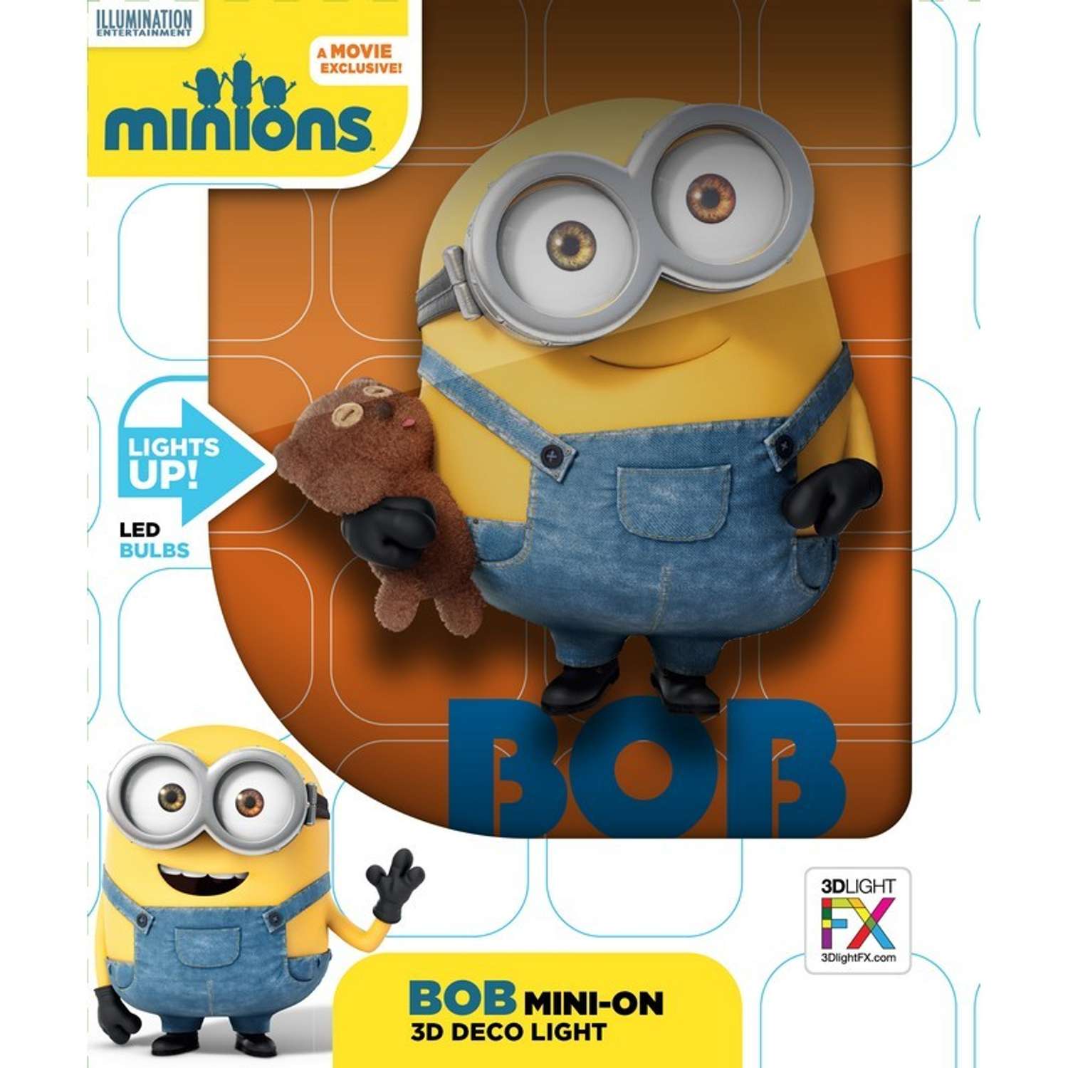 Светильник 3D 3DLightFx Bob Mini - фото 4