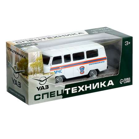 Машина Автоград металлическая «УАЗ-3962 МЧС» инерция 1:43