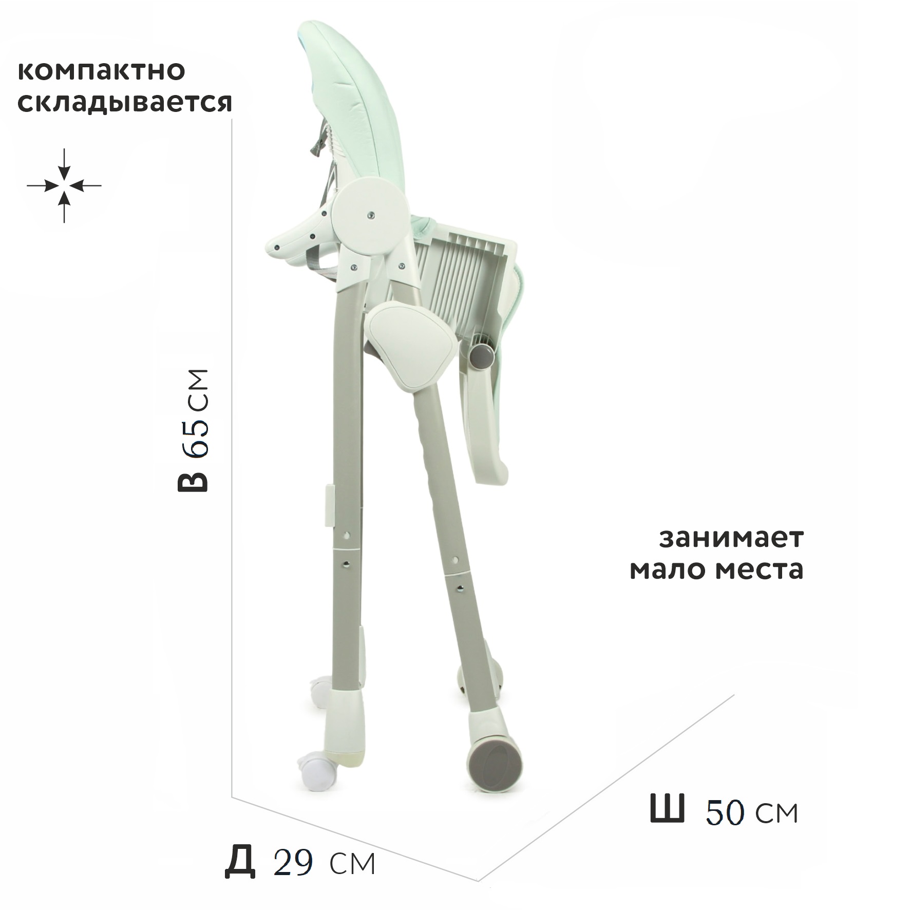 Стульчик Babyton Multiset Mint - фото 5