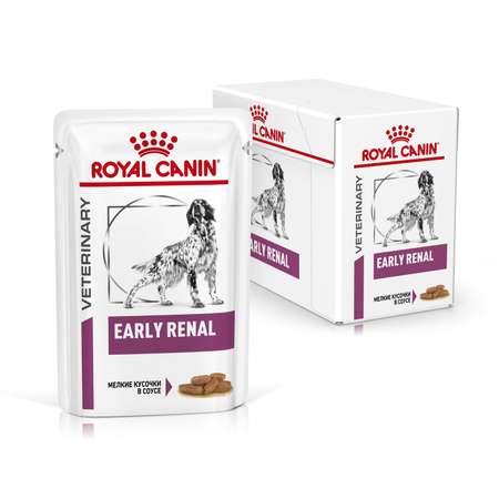 Корм для собак ROYAL CANIN Early Renal Canin при ранней стадии почечной недостаточности соус 100г