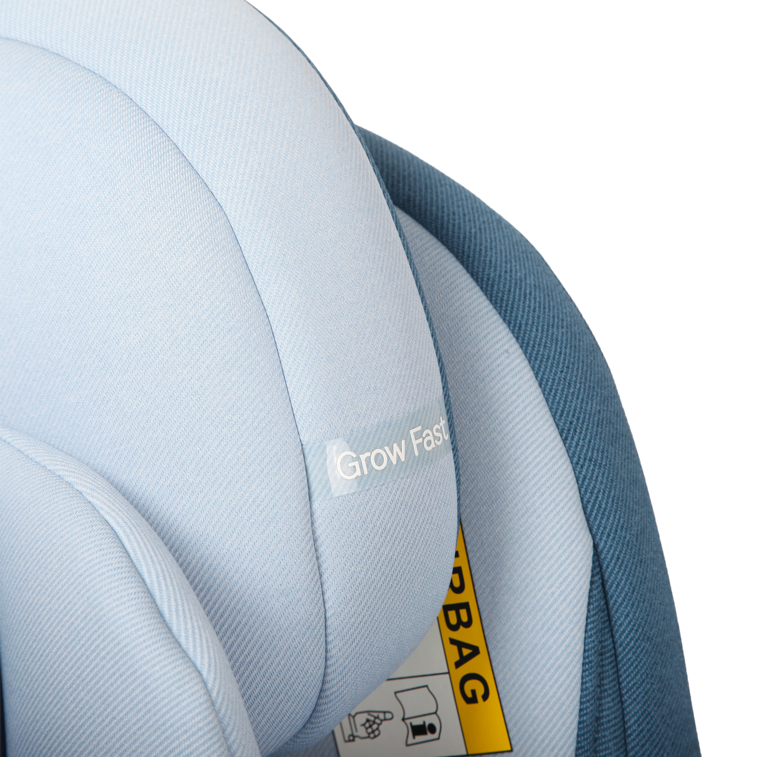 Автокресло Olsson Grow Fast Denim Isofix 0+/1/2/3 (0-36 кг) - фото 12