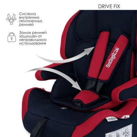 Автокресло Babyton Drive Fix Indigo-Red