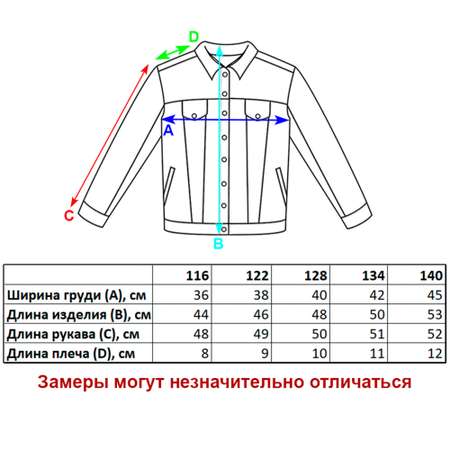 Куртка джинсовая Veresk