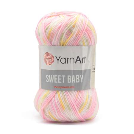 Пряжа для вязания YarnArt Sweet Baby 100 гр 300 м акрил тонкая детская 5 мотков цвет 901