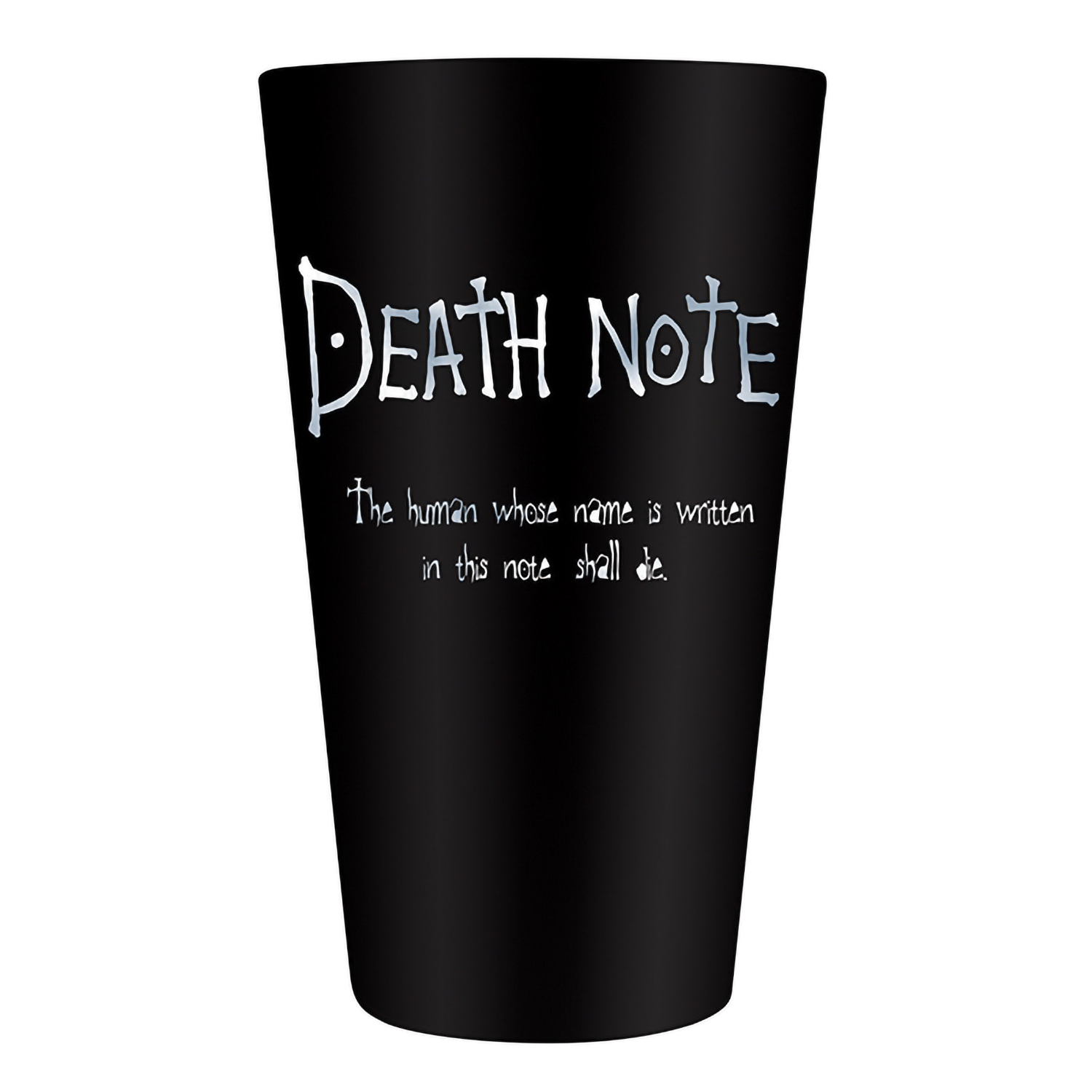 Бокал ABYStyle стеклянный Death Note Large Glass 400 ml Ryuk Matte x2 ABYVER163 - фото 1