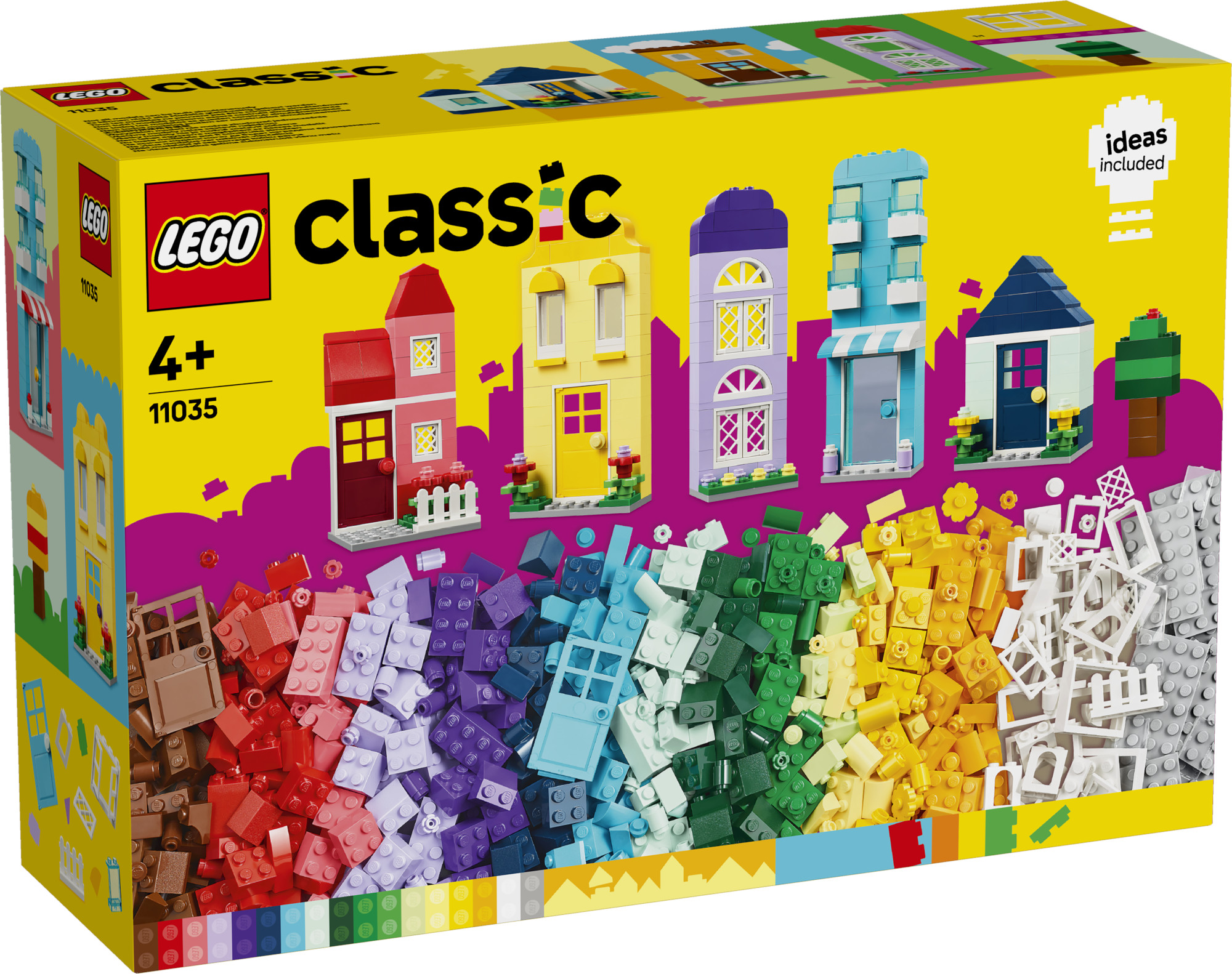 Конструктор LEGO Classic Креативные дома 11035 купить по цене 5199 ₽ в  интернет-магазине Детский мир