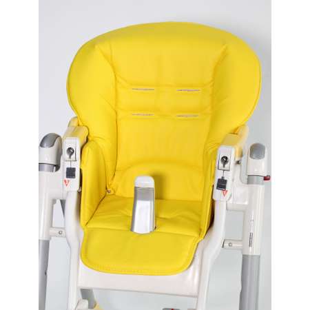 Чехол из экокожи Чехольчик ОК на стульчик для кормления Peg perego Prima Pappa Diner желтый