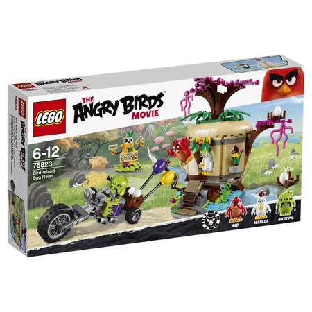 Конструктор LEGO Angry Birds Кража яиц с Птичьего острова (75823)