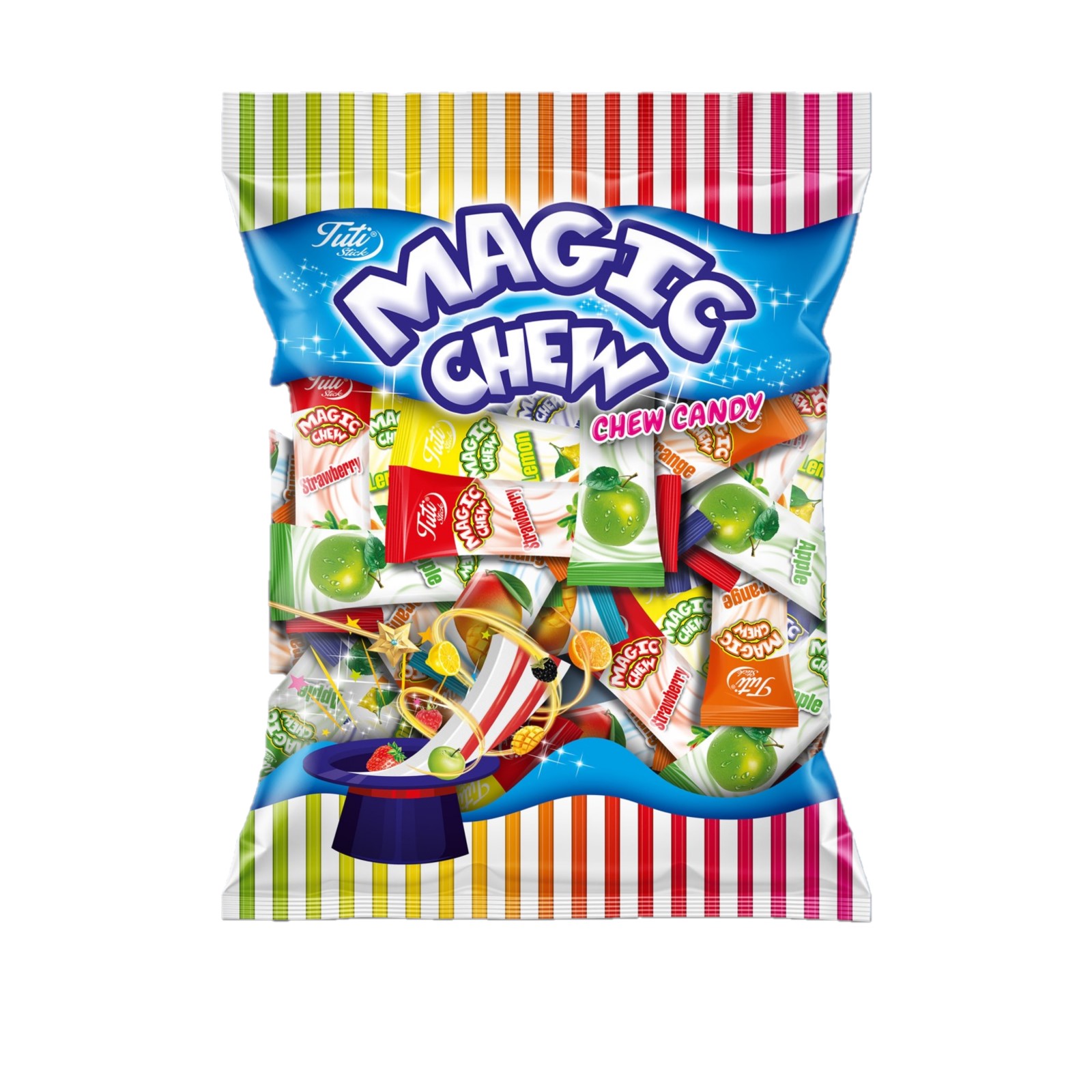 Жевательные конфеты ANTAT Tuti Magic Chew 1000г с фруктовым вкусом - фото 1