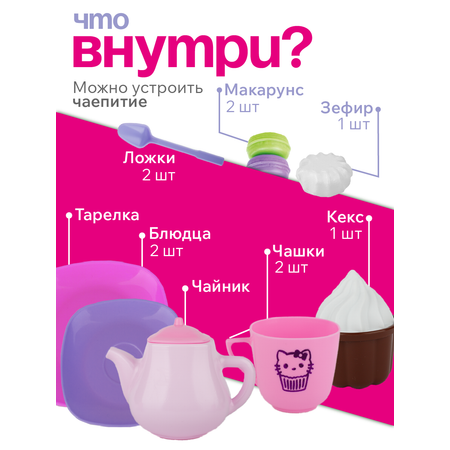 Игрушка СТРОМ посуда, продукты