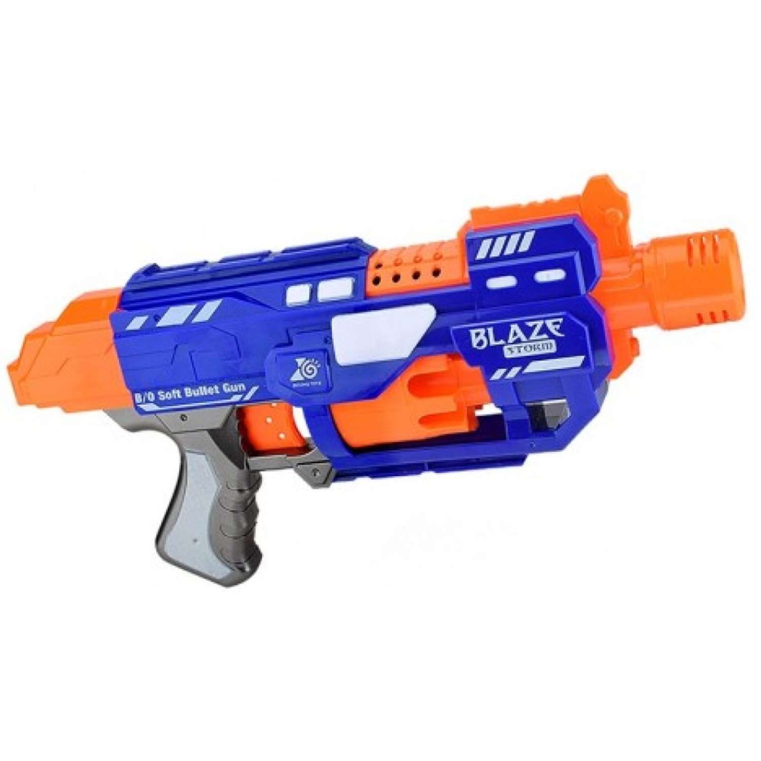 Пистолет Blaze Storm Zecong Toys с Мягкими Пулями на Батарейках - фото 1