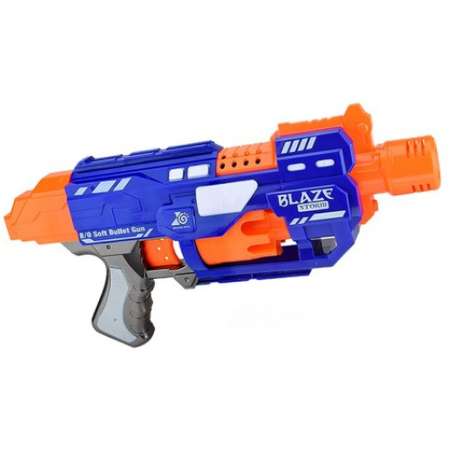 Пистолет Blaze Storm Zecong Toys с Мягкими Пулями на Батарейках