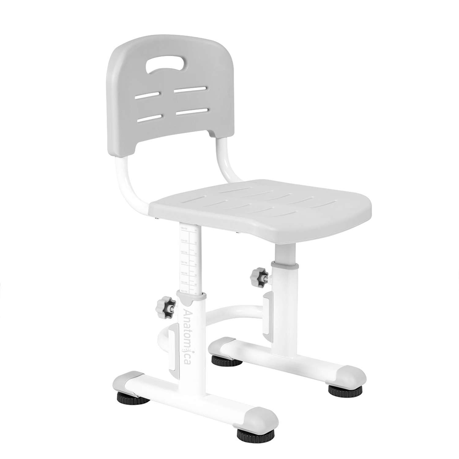 Комплект парта + стул Anatomica Legare белый/серый - фото 9