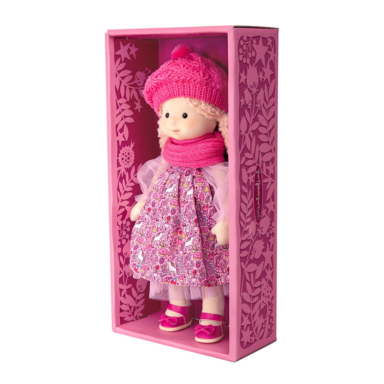 Мягкая кукла BUDI BASA Аврора в шапочке и шарфе 38 см Minimalini Mm-Avrora-02 Mm-Avrora-02 - фото 10